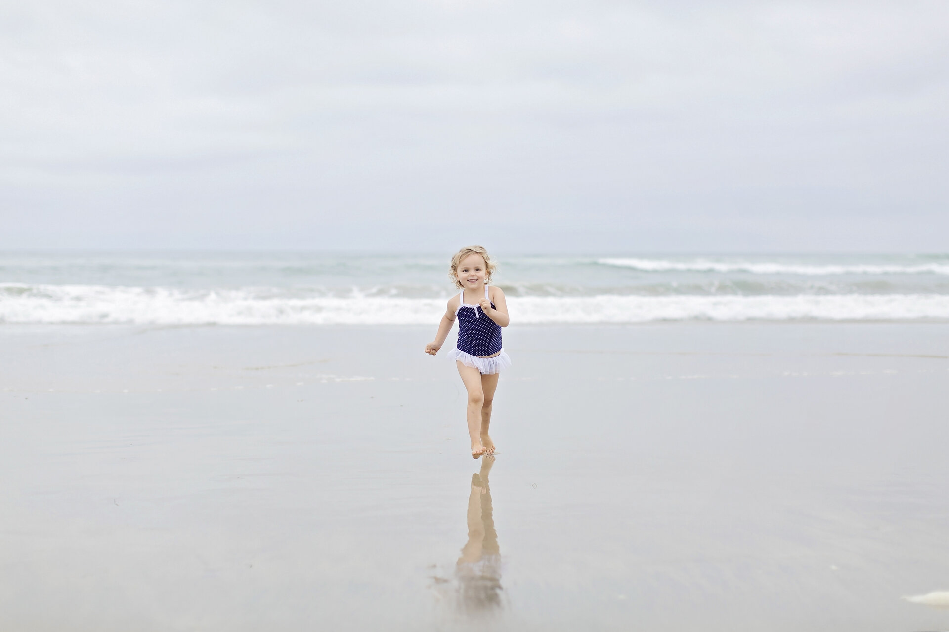 girl on beach